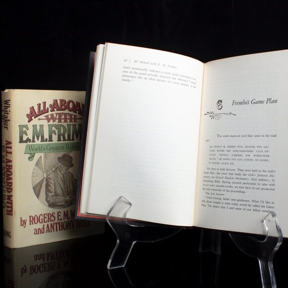 All Aboard with E.M. Frimbo - Signed First Edition | Railroad History | Vintage - Picture 5 of 7